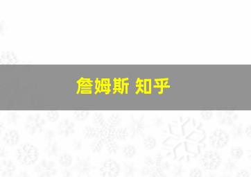 詹姆斯 知乎